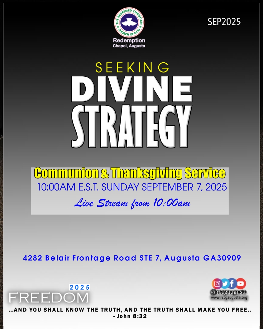 September 7 – Seeking Divine Strategy