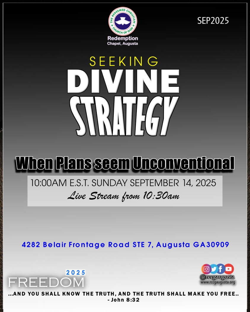 September 14 – When Plans seem Unconventional