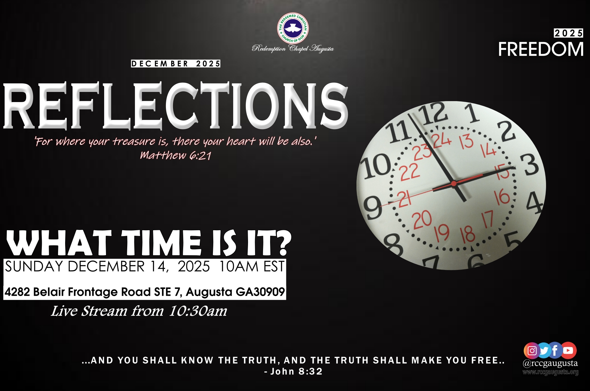 Dec 14 : WHAT TIME IS IT?